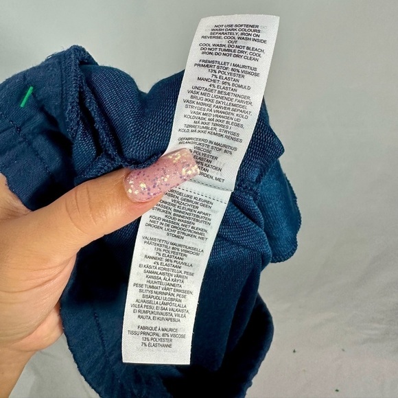 Gymshark navy joggers size S - Picture 8 of 9